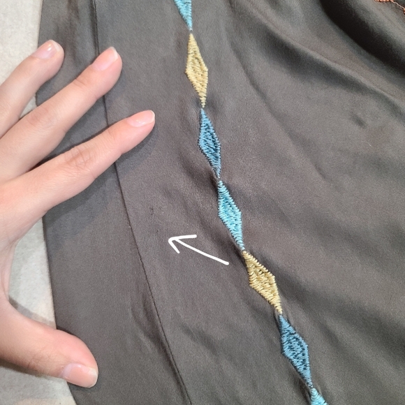 Johnny Was Biya | Crozier Embroidered Boho Rayon Maxi Dress Size Small - Picture 10 of 16